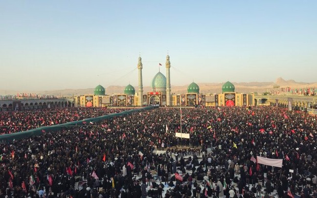 Funeral Pray led by Grand Ayatollah Abdollah Javadi Amoli