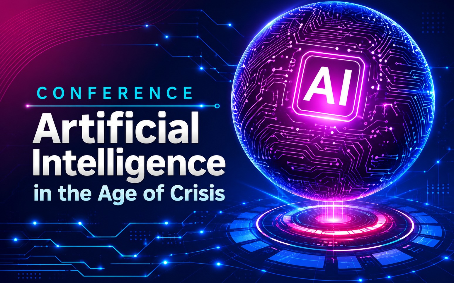 Conference on Artificial Intelligence in the Age of Crisis 