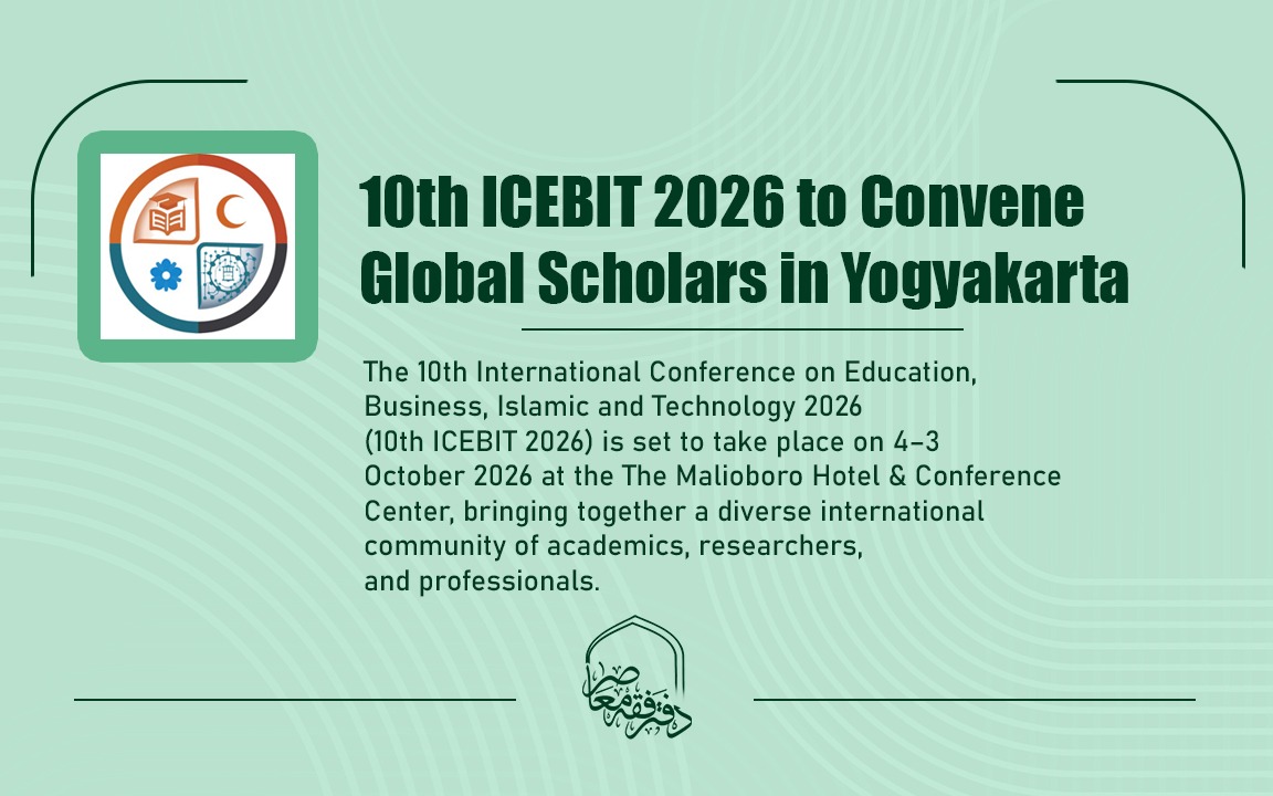 10th ICEBIT 2026 to Convene Global Scholars in Yogyakarta