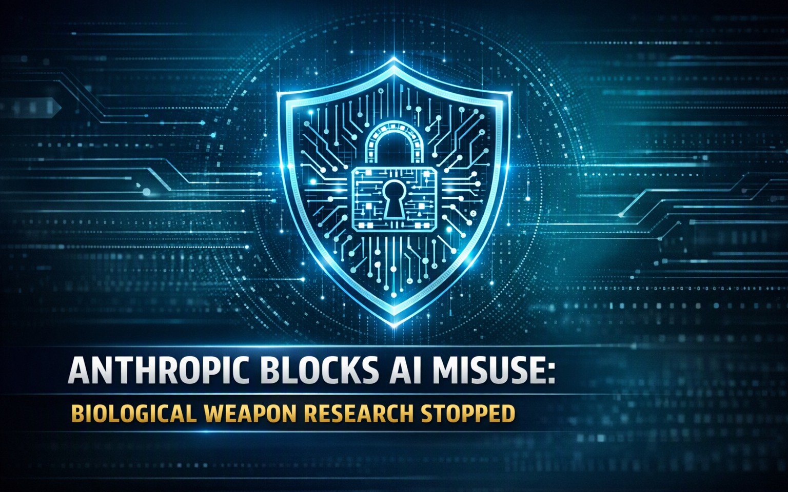 Anthropic Identifies and Blocks Researchers Using “Claude” for Biological Weapons Research