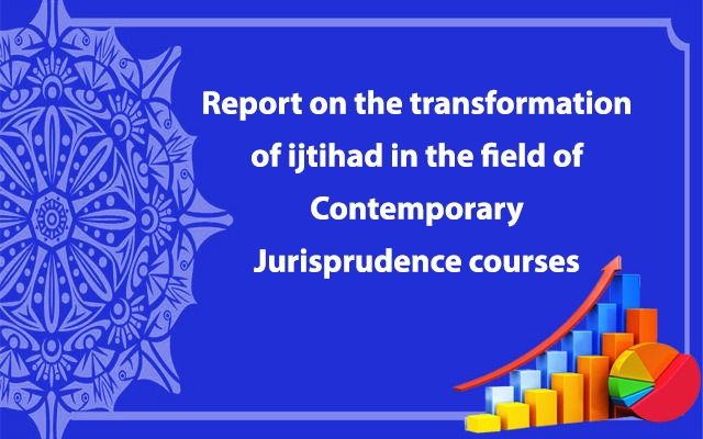 Report on the transformation of ijtihad of Contemporary Jurisprudence courses 2021-2022